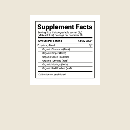 Steap metabolic health tea sachets